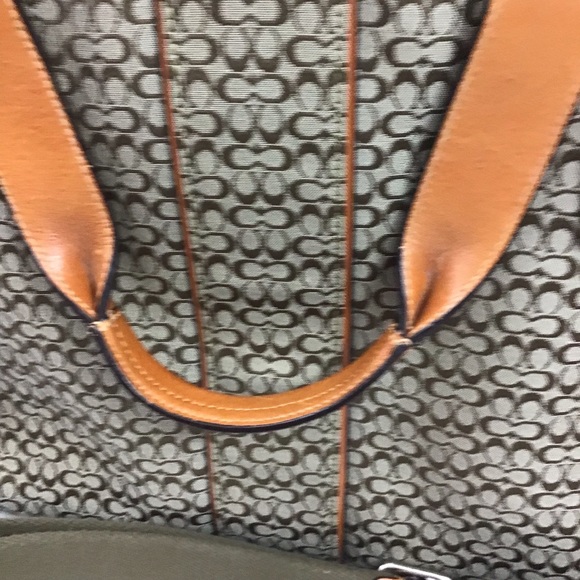 Coach Signature Hudson Commuter Bag Laptop Business Briefcase - Picture 5 of 14